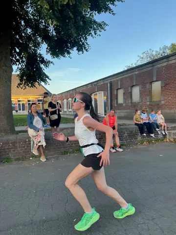 Lydie Lesne à Les 10 km de Templeuve