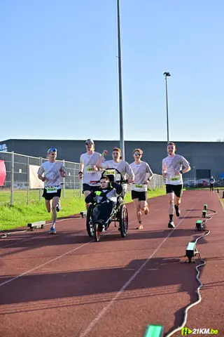 Alexis Van Lier, Boris Thoumsin et 4 autres à Semi-Marathon de Dour
