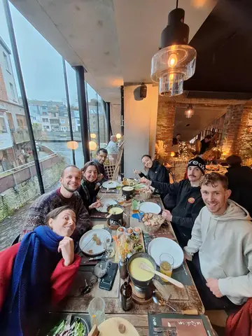 Lucien Van Lier et Noé Gillerot à Trail de la Soupe