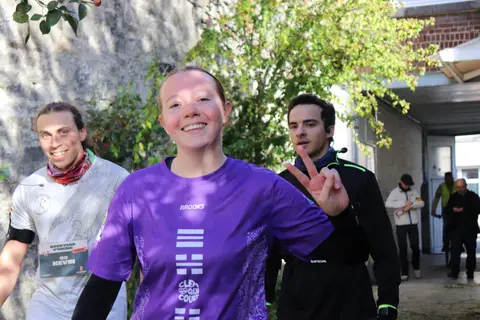 Damien Dupont, Elisa Lécolier et Kévin Vivane à Backyard V'Hiking