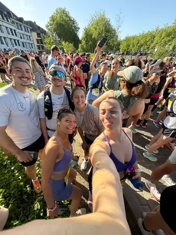 Florian Desplanque, Julian Blocqueau et 3 autres à Tournai Half Marathon