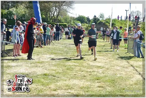 Arthur Prade et Florian Desplanque à Quintine Trail du diable au SUKre