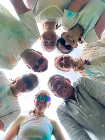 Anaïs Decock et Éloïse Decock à GenZ Color Run