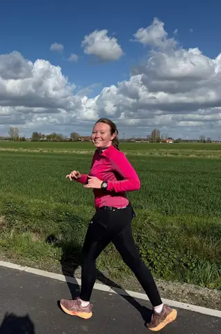 Elisa Lécolier à Semi-marathon d'Hérinnes