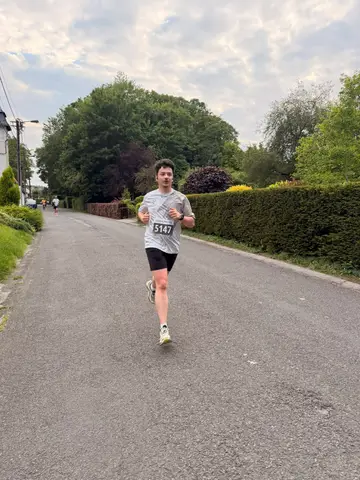Florian Desplanque à La Fabriek Solidarity Run