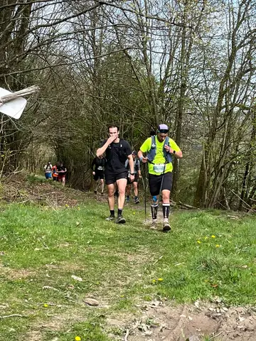 Enzo Colin à EPIC Trail Baraque de Fraiture