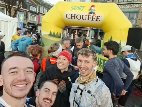 Loïc Lécolier et Lucien Van Lier à Trail de la Soupe