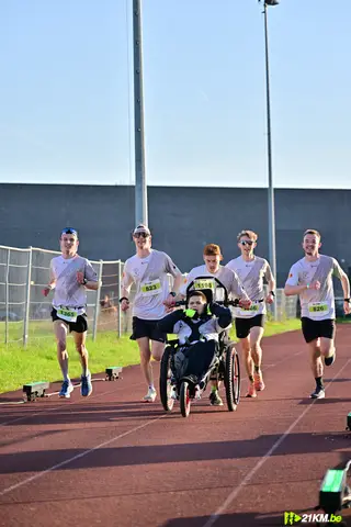 Alexis Van Lier, Boris Thoumsin et 4 autres à Semi-Marathon de Dour