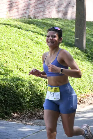 Thaïs Dendauw à Tournai Half Marathon