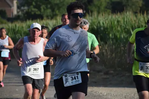 Florian Desplanque à Le jogging des 5 Rocs