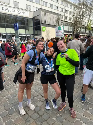 Elisa Lécolier à Les 10 km de l'ULB