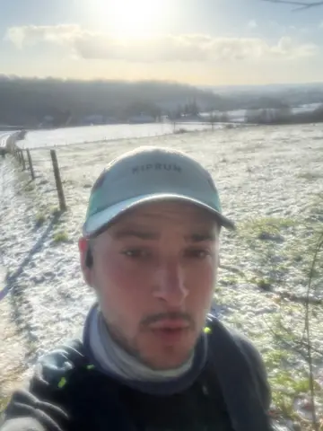 Enzo Colin à Trail des Serres
