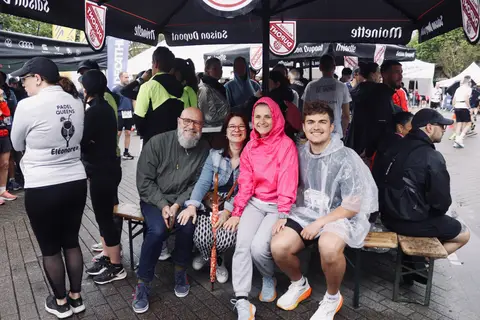 Louison Richart et Léa Dupriez à Semi-Marathon de l'Ourse