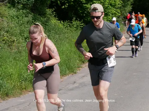 Dayvin Lievens et Louise Verdoncq à L'Enfer des Collines