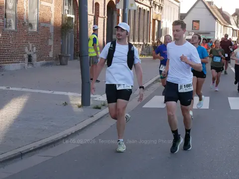Florian Desplanque et Théo Van Daele à Les 10 km de Templeuve
