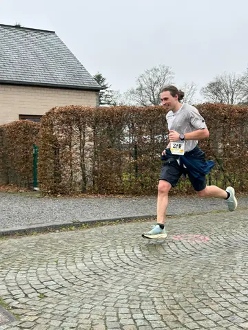 Kévin Vivane à Jogging et Semi de Noël de Rhisnes