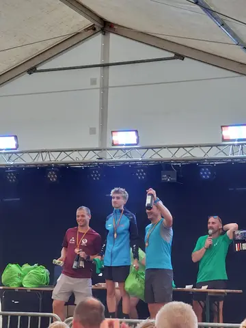 Jason Simon à Trail de V'zon