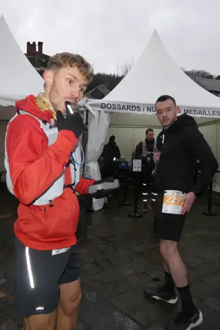 Loïc Lécolier et Lucien Van Lier à Trail de la Soupe