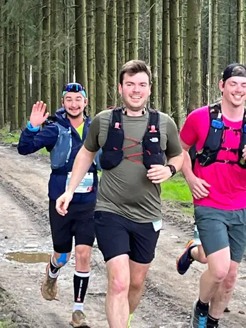 Enzo Colin à EPIC Trail Baraque de Fraiture