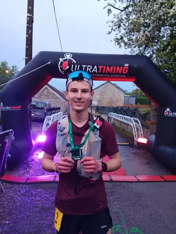 Alexis Van Lier à Legends Ardennes Trail
