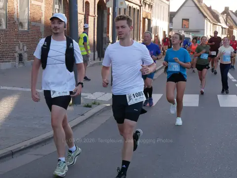 Florian Desplanque et Théo Van Daele à Les 10 km de Templeuve