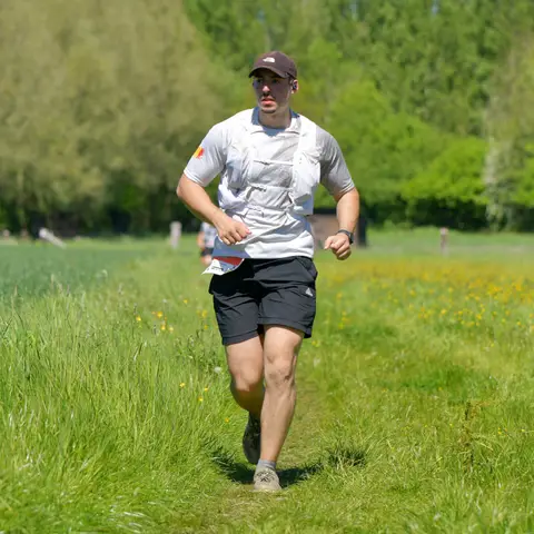 Julian Blocqueau à Quintine Trail du diable au SUKre