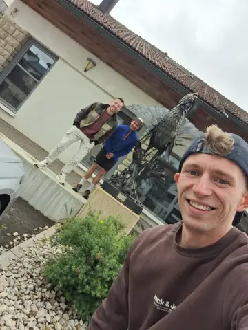 Enzo Colin, Loïc Lécolier et Lucien Van Lier à La Transju'Trail