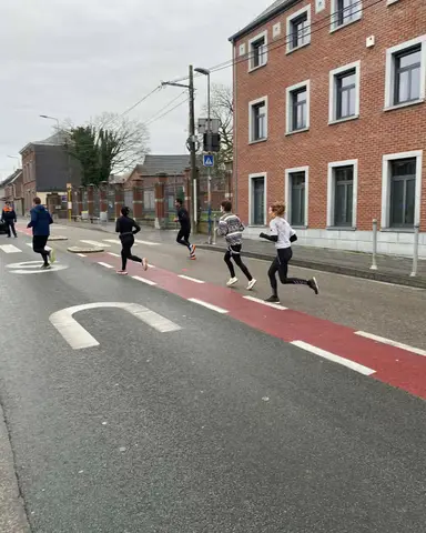Léa Vandeputte à Corrida du Marché de Noël