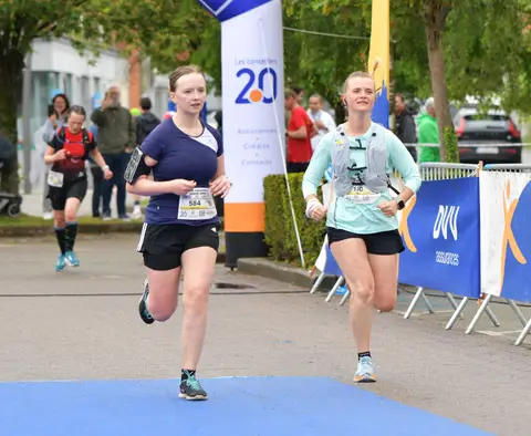 Léa Dupriez à Semi-Marathon de l'Ourse