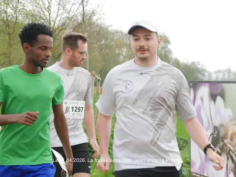 Florian Desplanque et Florian Genicq à La Foulée Anvinoise