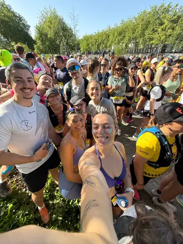 Florian Desplanque, Julian Blocqueau et 3 autres à Tournai Half Marathon