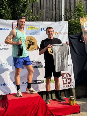 Loïc Lécolier à La Fourmi Trail des Collines