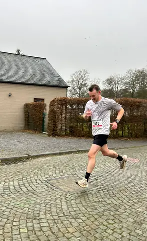 Loïc Lécolier à Jogging et Semi de Noël de Rhisnes