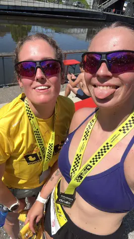 Lisa Allard et Zélie Staes à Tournai Half Marathon