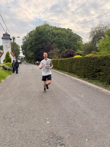 Mathéo Fournier à La Fabriek Solidarity Run