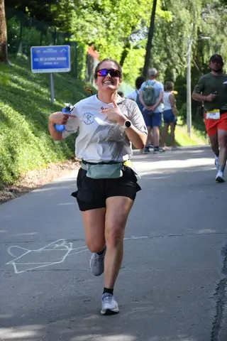 Lisa Allard à Tournai Half Marathon