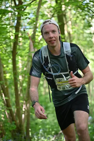 Romain Dorchy à Quintine Trail du diable au SUKre