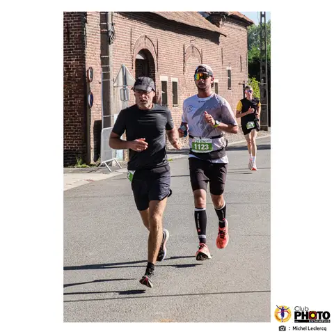 Enzo Colin à Semi-marathon d'Estaimpuis