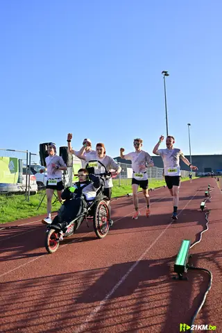 Alexis Van Lier, Boris Thoumsin et 4 autres à Semi-Marathon de Dour