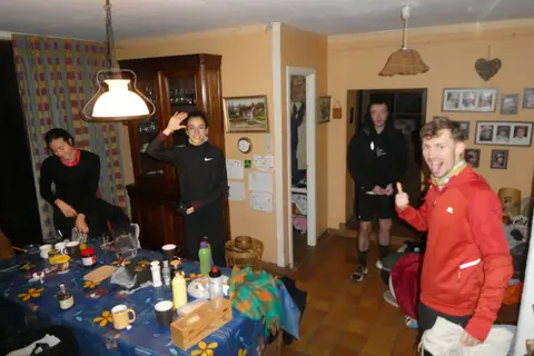 Loïc Lécolier et Lucien Van Lier à Trail de la Soupe