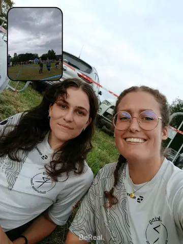 Eva Vella et Lisa Allard à Trail de V'zon